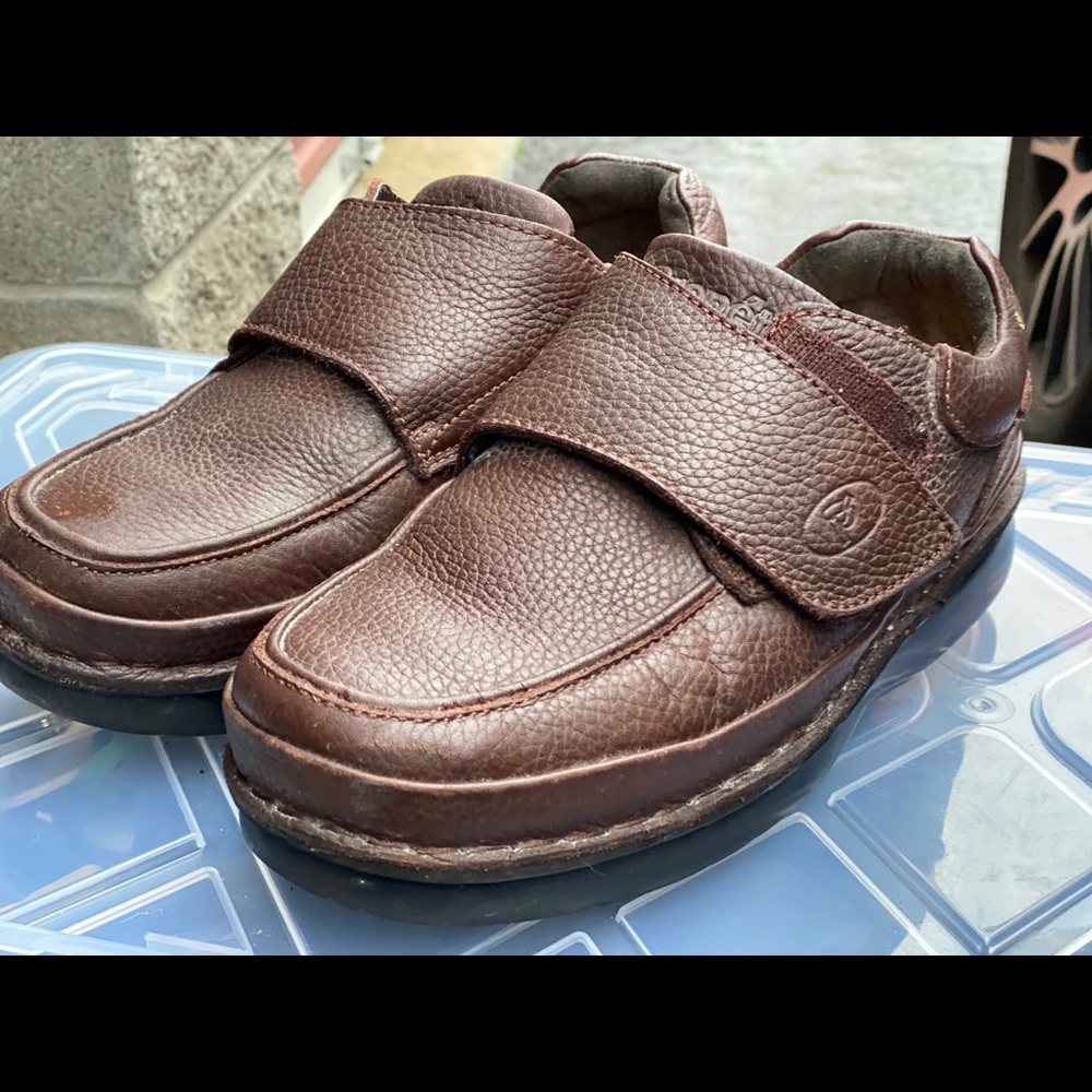 Privo M5015 Men’s Brown Adjustable Shoes Size 10E3